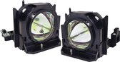 PANASONIC PT-D6000E beamerlamp ET-LAD60W / ET-LAD60AW, bevat originele SHP lamp. Prestaties gelijk aan origineel.