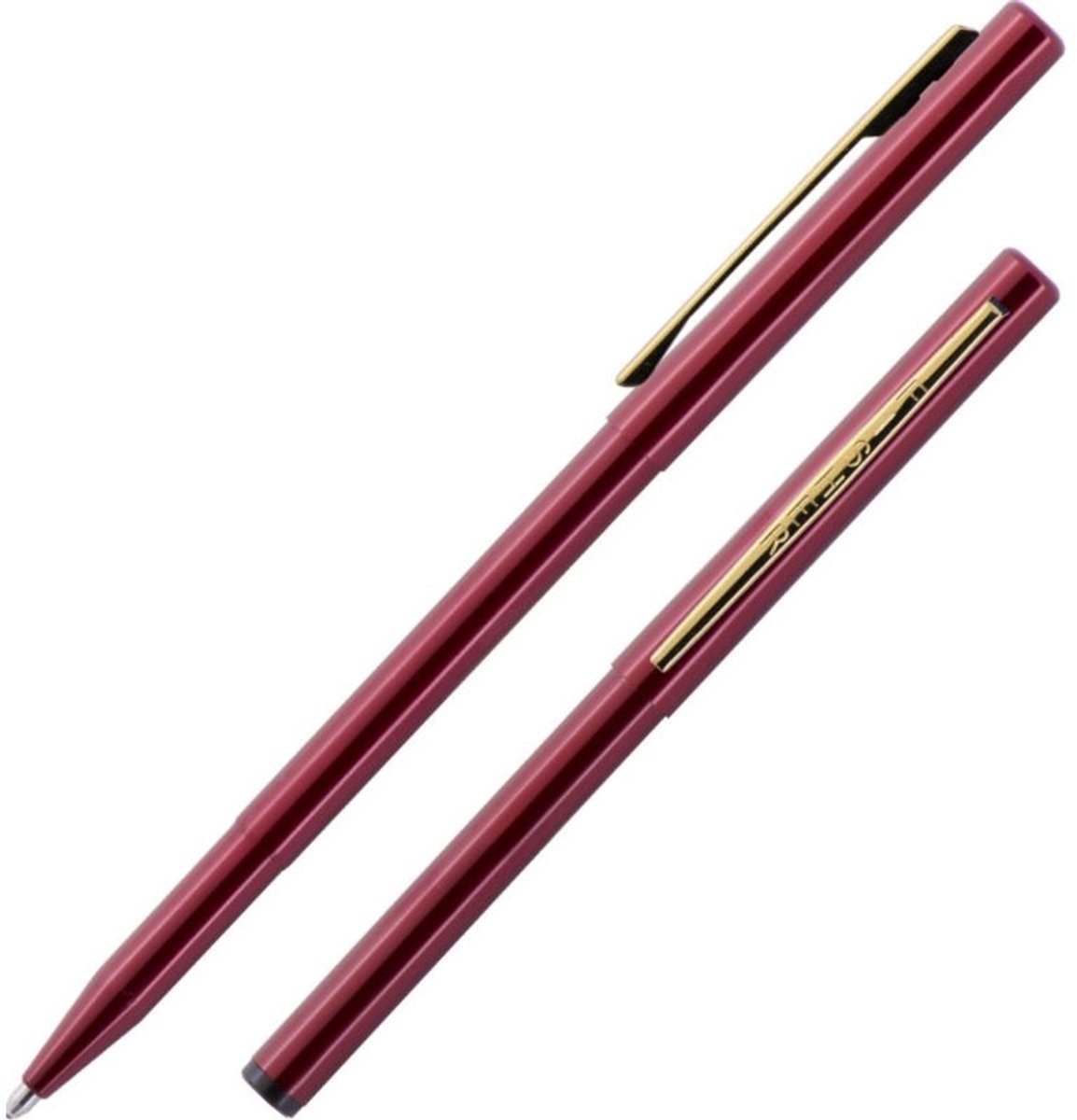 Stowaway Space Pen, Rood met Clip (#SWY/C-RED)