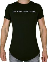 Disciplined T-shirt van Bamboe stof | Zwart (XXL) - Disciplined Sports