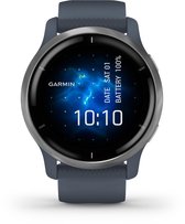 Garmin Venu 2 - Smartwatch met Stappenteller - 10 dagen batterij - 45 mm Granite Blue
