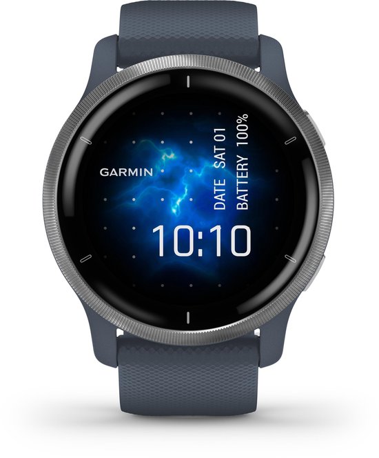Garmin Venu 2 - Health smartwatch - Granite Blue