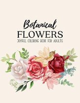 Botanical Flowers Coloring Book