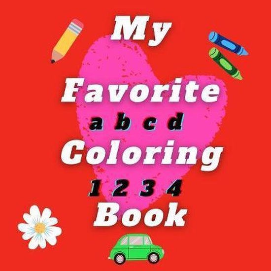 My Favorite Coloring Book 9798673613849 Gargi Chouksey Boeken