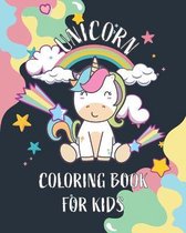 Unicorn coloring book for kids