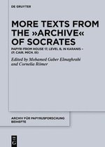 Archiv für Papyrusforschung und verwandte Gebiete – Beihefte45- More Texts from the Archive of Socrates