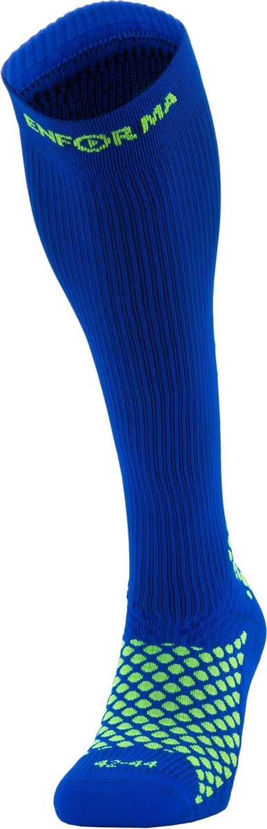 Enforma Compressiekousen - Blauw - Unisex - Maat 42-44 - Hoge Compressie - Voor Hardlopen & Sport