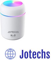 Bol.com Jotechs Luchtbevochtiger Deluxe - Aroma Diffuser - Lucht Bevochtiger - Geur Verspreider - USB Humidifier - Aromadiffuser... aanbieding