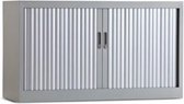 Roldeurkast Basic 73 x 120 Cm - 45 Cm Diep - Aluminium - 1 Legbord - 2 Sleutels - Inclusief Slot