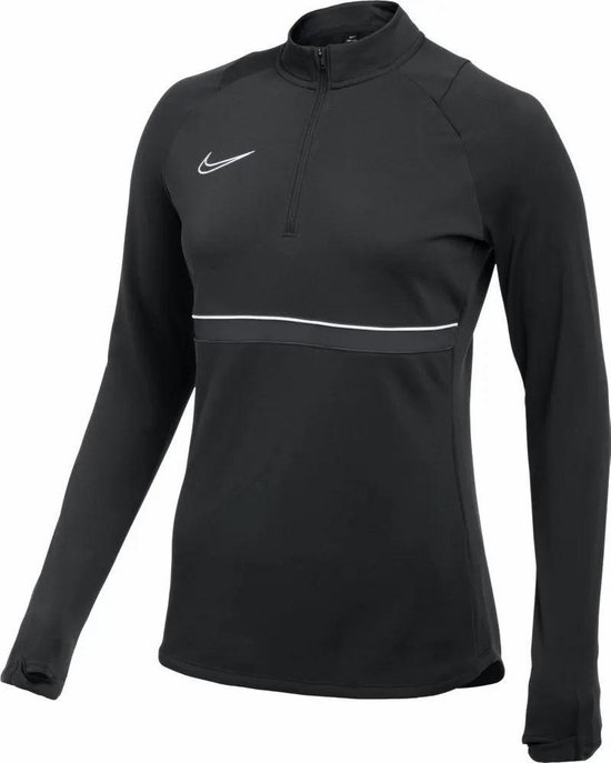 Nike Academy 21 Trainingssweater Sporttrui - Maat L - Vrouwen - zwart/grijs/wit - Nike