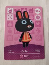 Amiibo animal crossing new horizons origineel Eu cole 096 kaart