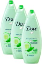DOVE Douchegel -  Go Fresh Touch - Voordeelverpakking 3 x 250 ml