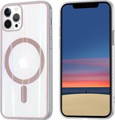 Coque Arrière en TPU Apple iPhone 12-12 Pro - Or Rose