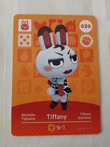 Amiibo animal crossing new horizons origineel Eu Tiffany 030 kaart