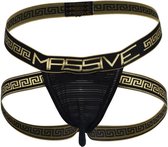 Andrew Christian MASSIVE Sheer Stripe Jock | Maat XL | Jockstrap | Mannen ondergoed