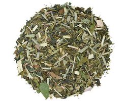 Madame chai - Supergreen - biologisch thee  Groene thee - mate thee - Sencha - Pai Mu Tan witte thee mix - detox thee - energie thee