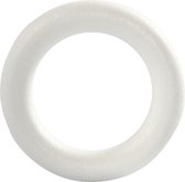 Unicraft styropor/piepschuim ring 22 cm vol