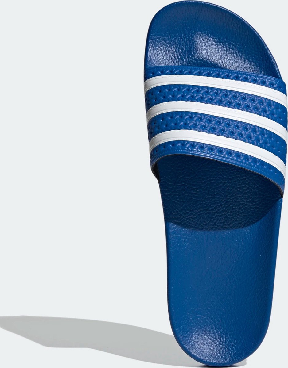 adidas Slippers - Maat 42 - Mannen - blauw - wit | bol