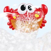 Bubbelmachine voor in bad - Bubble crab - Bad zeep machine - Bad speelgoed - Badschuim maken - Rood