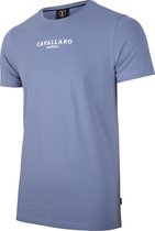 T-shirt Albaretto Logo Regular Fit Mid Blauw (117211000-650000)