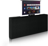 TV Lift meubel voeteneinde - Bruin - 180 x 83 cm - Tot maximaal 43 inch - elektrisch - voetbord