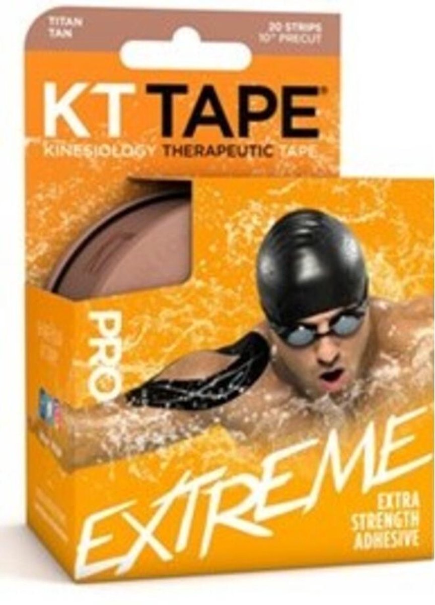 KT Tape Pro Extreme Strips Beige 20 stuks