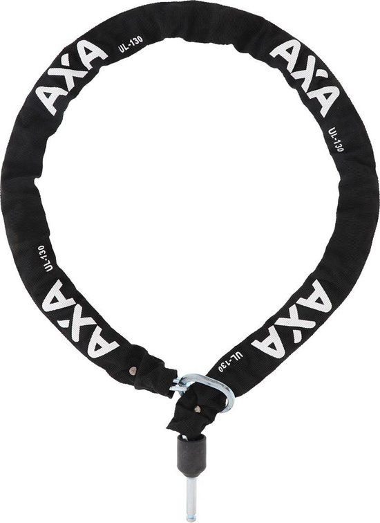 insteekketting ULC-130 staal/polyester 130 cm zwart van AXA — afbeelding 3