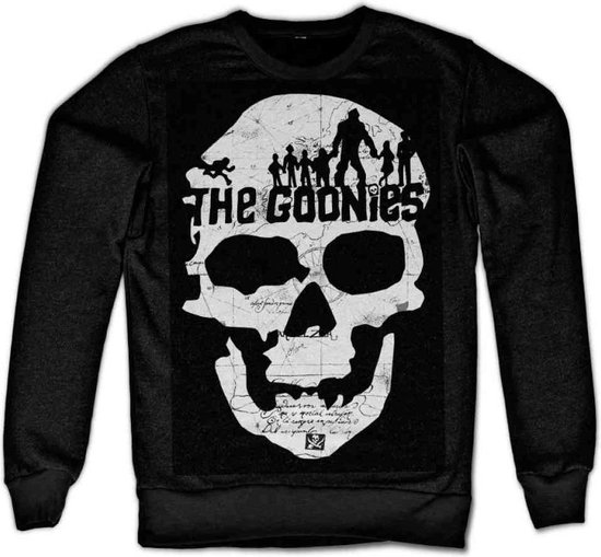 Foto: The goonies sweater trui l skull zwart