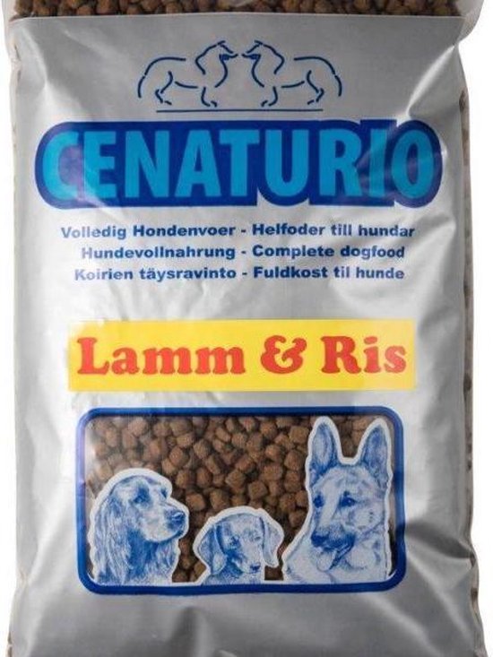 Cenaturio Lamm & Ris - speciaal hondenvoer - 15 KG alle normaal actieve honden, met... | bol.com
