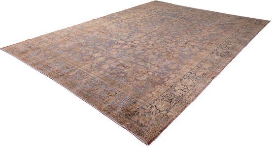 vintage vloerkleed - tapijten woonkamer -Refurbished Kerman 30-60 jaar oud  - 427x312 | bol.com