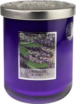 Heart & Home - Lavender & Sage - geurkaars in pot (groot)