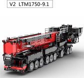 9.1  LTM Mamoet EDITION Telekraan Hijskraan Liebherr VERSION 2 - Technisch Bouwpakket van Toy Brick Lighting® - 7768 Bouwstenen Lego® Compatible