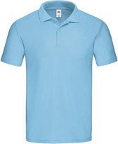 Fruit of the Loom Heren Origineel Polo Shirt (Hemelsblauw)