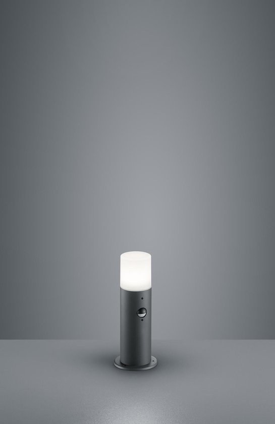 Trio HOOSIC - Lampe d'extérieur sur pied avec détecteur de mouvement - Anthracite
