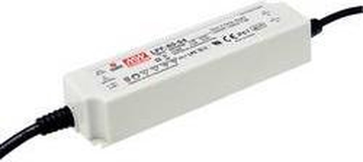 Mean Well LPF-60-24 LED-driver, LED-transformator Constante spanning, Constante stroomsterkte 60 W 2.5 A 14.4 - 24 V/DC