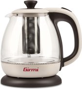 GIRMI GLAZEN WATERKOKER MET THEEFILTER 1L
