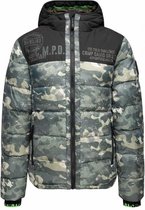 Camp David, donsjack met capuchon, camouflage