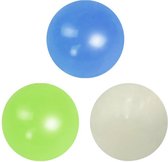 Uitdeelcadeaus - Stickyballs - 4 stuks - Glow in the Dark