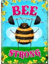 Wandbord - Bee Strong