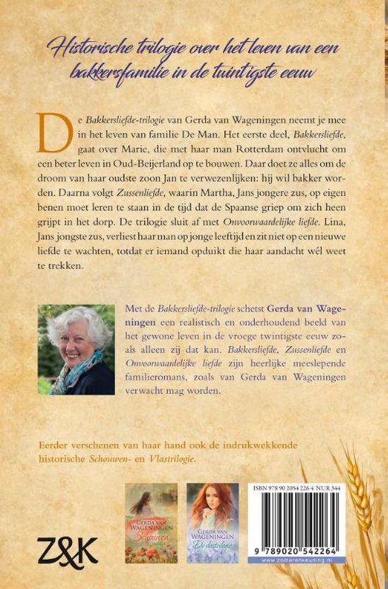 Bakkersliefde trilogie - Gerda van Wageningen