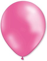 GLOBOLANDIA - 100 metallic roze ballonnen