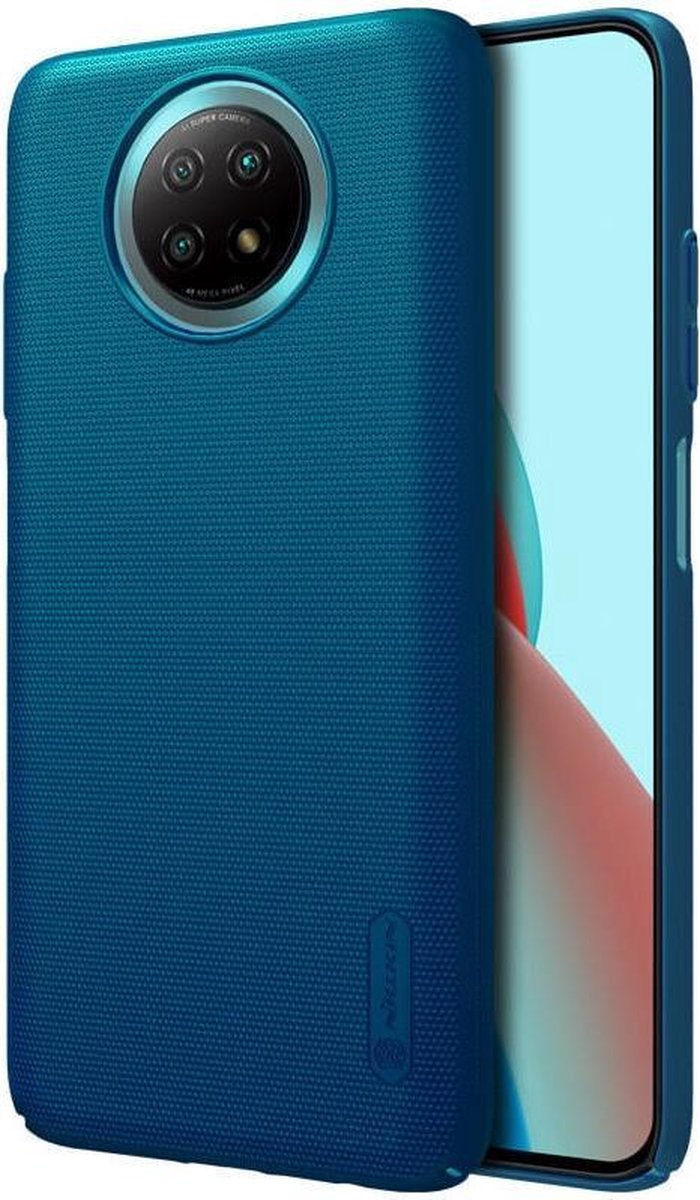 Nillkin Super Frosted Shield Hoesje Xiaomi Redmi Note 9T Blauw