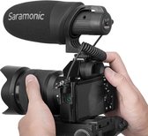 Saramonic CamMic+ camera microfoon met coldshoe voor op camera met 3.5mm mini jack