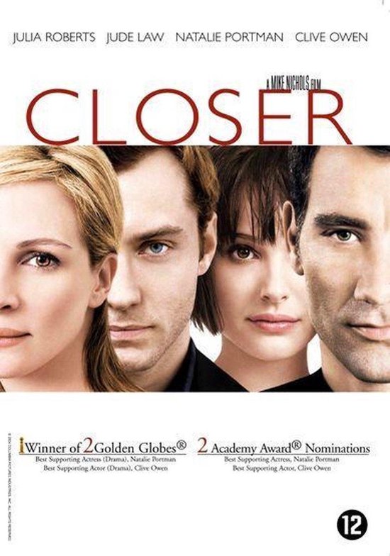 Cover van de film 'Closer'
