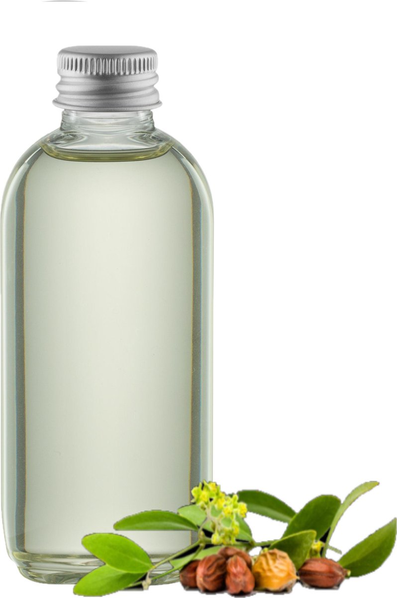 Goedkoopste Jojobaolie 75 ml met aluminium dop - 100 natuurlijk - biologisch en koud geperst - goed voor huid, haar en lichaam