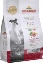 Almo Nature - Hond HFC Longevity brokken voor kleine honden - zeebaars en zeebrasem of varkensvlees - 1,2kg, 300gr - Smaak: Zeebaars & Zeebrasem, Gewicht: 300g