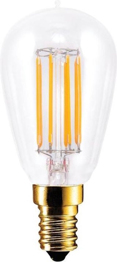 Segula 50216 LED-lamp Energielabel A+ (A++ - E) E14 Staaf 4.7 W = 35 W  Warmwit (Ø x l)... | bol.com