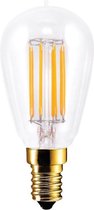 Segula 50216 LED-lamp Energielabel A+ (A++ - E) E14 Staaf 4.7 W = 35 W Warmwit (Ø x l) 45 mm x 100 mm Filament / Retro-LED, Dimbaar 1 stuk(s)