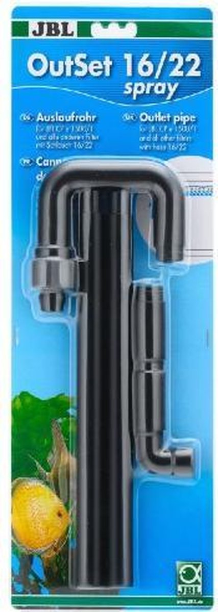 Jbl outset spray 16/22 Waterterugloopset met 2-delige sproeibuis voor  aquaria | bol.com
