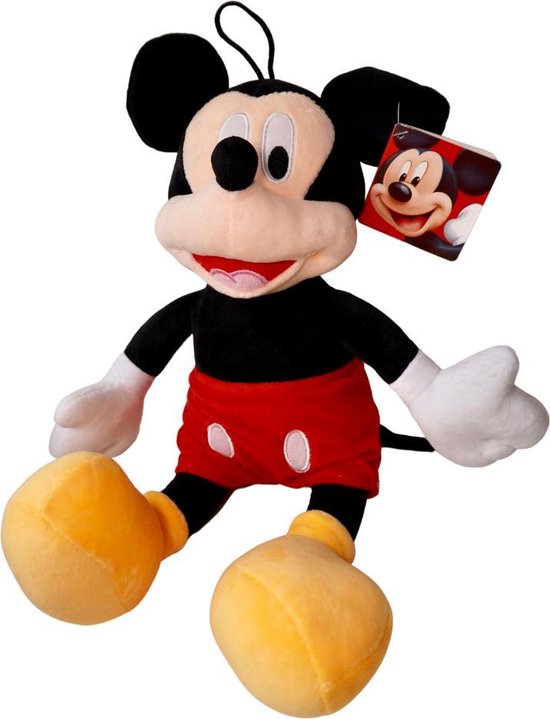 Walt Disney Cartoon: Mickey Mouse Knuffel Groot (40 cm) | Pluche Walt Disney Cartoon: Mickey Mouse Knuffel Groot (40 cm) | Pluche