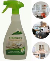 Greenlife - Consument - Keukenreiniger - Dierproefvrij - Vegan - Palmolie vrij - 100% biologisch - Biologisch afbreekbaar - kant & klaar - 550 ml